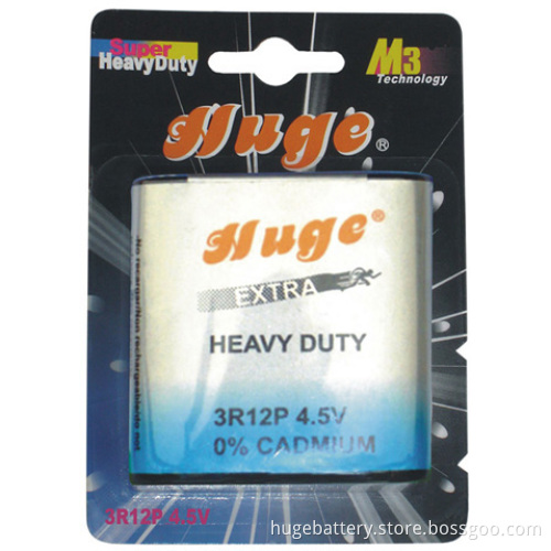 3R12 4.5V Carbon Zinc Battery